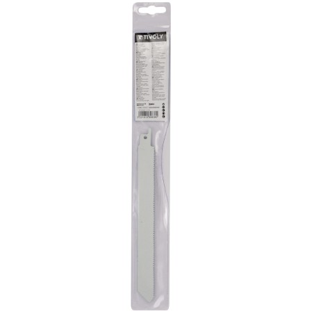 Lame de scie sabre Multi Matériaux HSS L200mm coupe tubes, plaques jusqu'à 15cm épaisseur TIVOLY