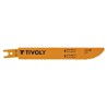 Lot de 2 Lames de scie sabre L150mm Bois, MDF, Plastiques, Epoxy, Tôles coupe avant-arrière et en plongée TIVOLY