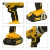 Perceuse Visseuse sans fil 20V + 2 Batteries 2.0 Ah + Chargeur rapide VITO