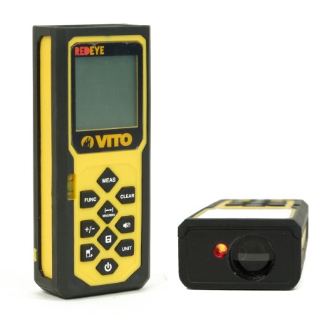 Télémètre laser Digital professionnel portée 60 m précision 3 mm Arrêt auto mesure de distances VITO