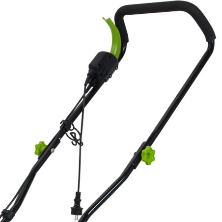 Tondeuse électrique 1400W Moteur induction Coupe 34 cm - Hauteur de coupe 25-60 mm - Bac 35L VITO