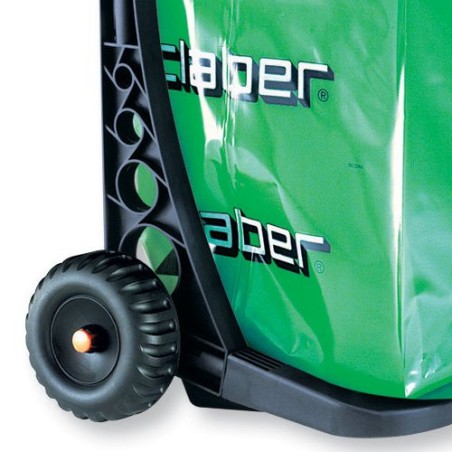Poubelle de jardin chariot mobile + Sac 50 Litres Jardins et extérieurs CLABER
