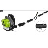 Souffleur Professionnel à Moteur thermique 52Cm3 2CV Bretelles dorsales réglables VITO