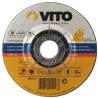 Lot de 5 Disques à tronçonner 115 mm Acier Alesage 22,5 mm VITO