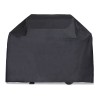 Housse de protection BARBECUE 142 x 43 x 120 cm NOIRE COVER Doublée rembourée