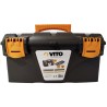 Boite à outils 16" Mallette de bricolage 410 x 209 x 195 mm 2 organiseurs et porte outils Amovible VITO
