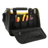 Sacoche professionnelle électricien 12 Outils Poignée acier renforcée Nylon haute Qualité Sac bandoulière VITO