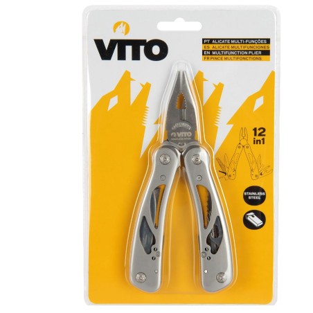Pince multifonction 13 en1 INOX avec Pochette de rangement VITO
