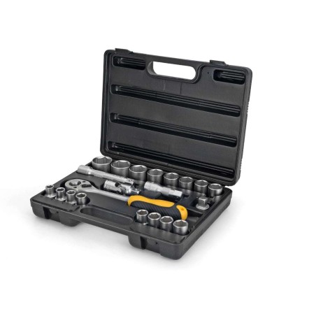 Coffret à douilles 21 pièces 1/2 " Chrome vanadium VITO