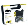 Coffret à douilles 21 pièces 1/2 " Chrome vanadium VITO