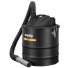 Aspirateur de cendres 1200W Cuve 18L + 2 Filtres HEPA VITO