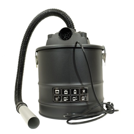 Aspirateur de cendres 1200W Cuve 18L + 2 Filtres HEPA VITO