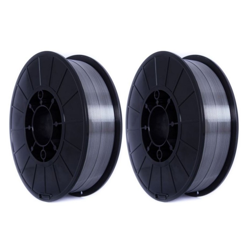 Lot de 2 Bobines de Fil fourré 0.9mm 900g Ø100 mm