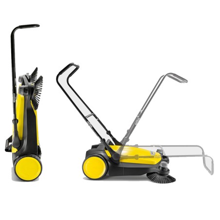 Balayeuse Mecanique 2 Brosses Balayeuse manuelle Bac 20 Litres TWIN KARCHER