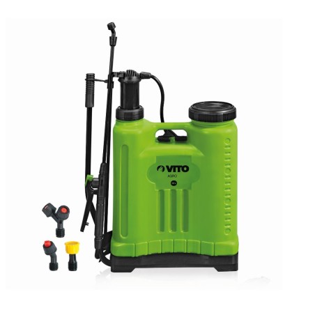 Pulvérisateur manuel 12L Spray et Jet Végetaux et Jardins accessoires 3 buses VITO