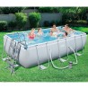 Piscine tubulaire rectangulaire 404 x 201 x 100 cm Bestway PowerSteel 6 478 litres + pompe, filtre et échelle