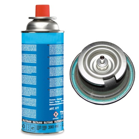 Barbecue à gaz 1900W Grille anti adhesive + 8 Cartouches gaz KEMPER