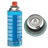 Barbecue à gaz 1900W Grille anti adhesive + 8 Cartouches gaz KEMPER