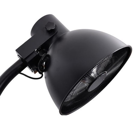 Parasol chauffant 2000W  à infrarouges Quartz Hauteur 2.15m Inclinable et Orientable 230V KEMPER