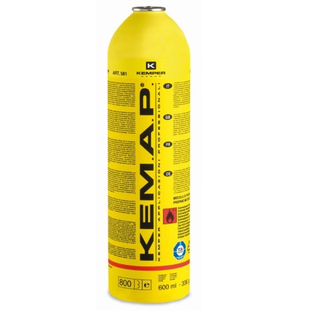 Chalumeau BI Gaz Pro 110 Bar Oxygène / Propane Réducteurs GAZ Manomètres + 2 pointes OXYKIT 3300°C KEMPER