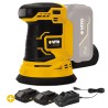 Ponceuse Excentrique Orbitale 20V 125mm + 2 Batterie lithium 2AH + Chargeur VITO