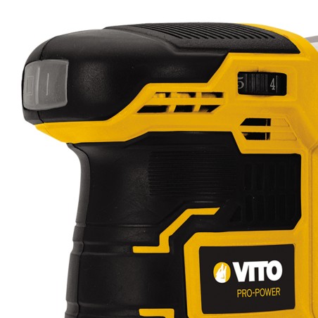 Ponceuse Excentrique Orbitale 20V EGO LI 125mm+ Batterie lithium 6AH + Chargeur Rapide VITO