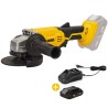 Meuleuse d'angle 115 mm 20V 115mm + Batterie Lithium 2AH + Chargeur Rapide VITO