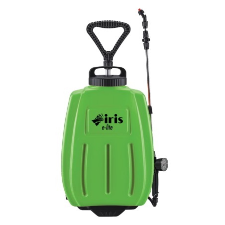 Pulverisateur électrique 16L Batterie Lithium 8Ah Chariot trolley et Bretelles Chargeur + 3 buses IRIS