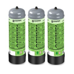 Lot de 3 Bouteilles de gaz...