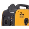 Groupe électrogène Inverter 1100W 60 cm3 essence 4T 1.5 CV Silencieux Soudure Portable Onduleur VITO