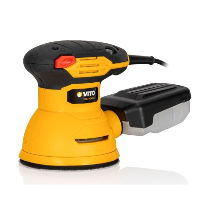 Ponceuse Excentrique Orbitale 300W- 125mm Bois Métal PVC Récupérateur Poussières 230V VITO
