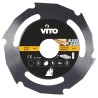 Disque de coupe pour meuleuse d'angle 230mm Bois et PVC Alésage 22.5mm VITO