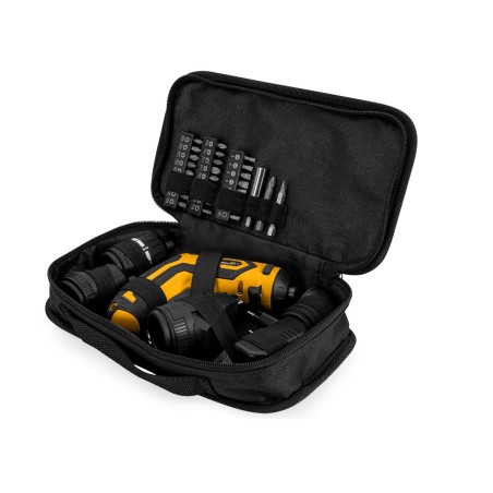 Mini Visseuse 4V Outil Multifonctions Articulé Batterie Lithium 1.5 Ah Rechargeable 40 accessoires VITO