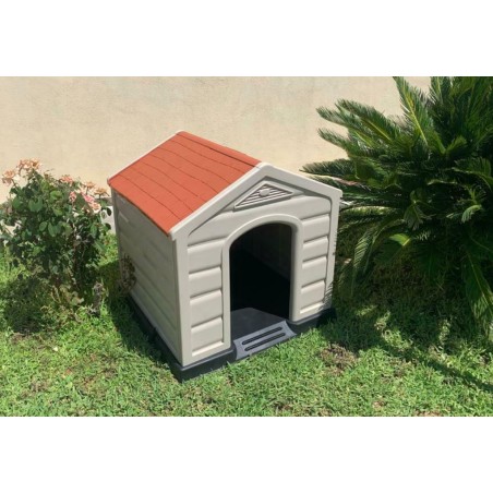 Niche pour Chien  92 X 92 X 89 cm Polypropylène Confort thermique DOGGY
