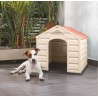 Niche pour Chien 68 X 61 X 58 CM Polypropylène Confort thermique PUPPY