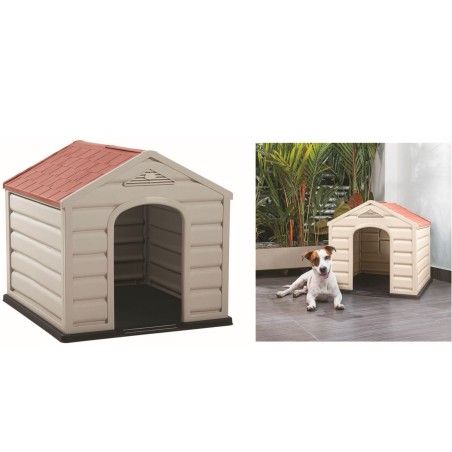 Niche pour Chien 68 X 61 X 58 CM Polypropylène Confort thermique PUPPY