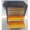 Servante d'atelier 7 tiroirs Chariot sur roues Avec frein Meuble de garage Etabli VITO