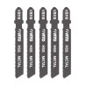 Lot de 5 Lames Scie sauteuse Acier Long: 77mm Coupe 1 à 3mm Emboîtement Bosch VB118.VITO