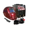 Poste à souder inverter MMA ARC 250 + Cagoule de soudage LCD Red 13 Soudage 15-200A AWELCO