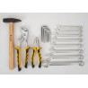 Malette à outils 84 pièces Chrome vanadium Boite à outils Finition chromée satinée VITO