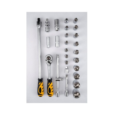 Malette à outils 119 pièces Chrome vanadium LUXE MIXTE Professionnelle VITO