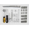 Malette à outils 119 pièces Chrome vanadium LUXE MIXTE Professionnelle VITO
