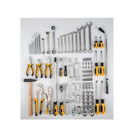 Malette à outils 119 pièces Chrome vanadium LUXE MIXTE Professionnelle VITO