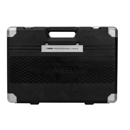 Malette à outils 119 pièces Chrome vanadium LUXE MIXTE Professionnelle VITO
