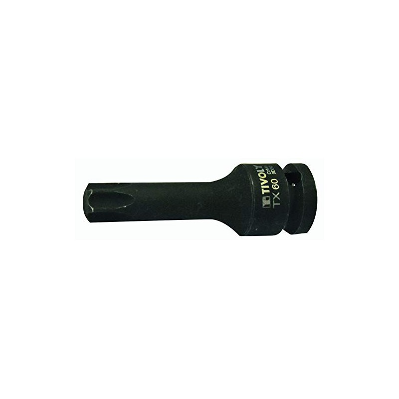 Douille 1/2  à choc Torx mâle N°60 Goujons récalcitrants.TIVOLY