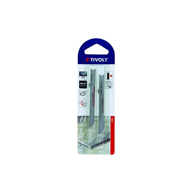 lot de 2 Lames de scie sauteuse pour métal XT505320050 Lot de 2 attaches U TIVOLY