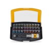 Visseuse à percussion sans fil 20V + 2 Batteries 2AH Lithium + 32 Embouts + Chargeur Rapide VITO