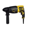 Marteau perforateur 750W SDS+ Poignée latérale + Tige 2 Pointes Burin plat Adaptateur Mallette STANLEY FATMAX