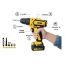 Perceuse Visseuse 14.4V + 2 Batteries Lithium 2Ah + Coffret 32 Embouts + Chargeur et Mallette VITO