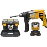 Perceuse à percussion 1050W  + Coffret 50 pièces Forets et embouts  + Boite à outils 18" VITO